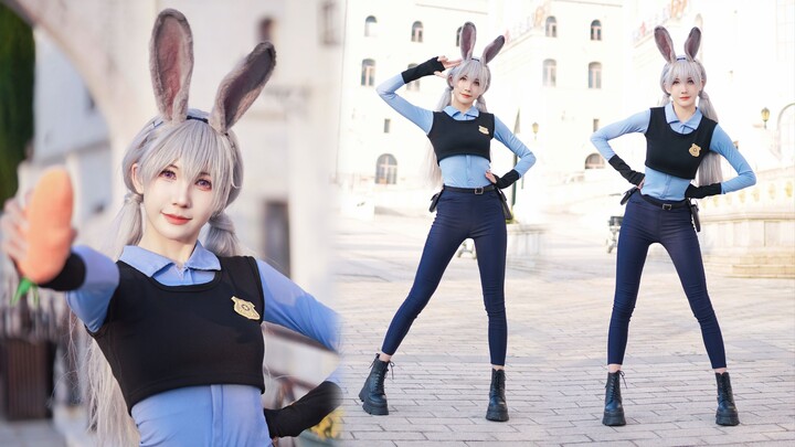 It’s the dashing rabbit cop! Let’s dance to the theme song, “Zoo”!