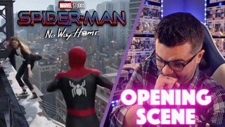 Spider-Man: No Way Home Opening Scene REACTION