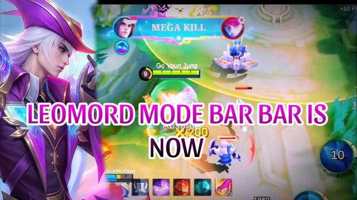 LEOMORD MODE BAR BAR IS NOW