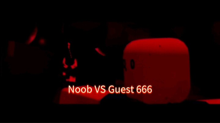 Noob VS Guest 666 (forsaken animation)