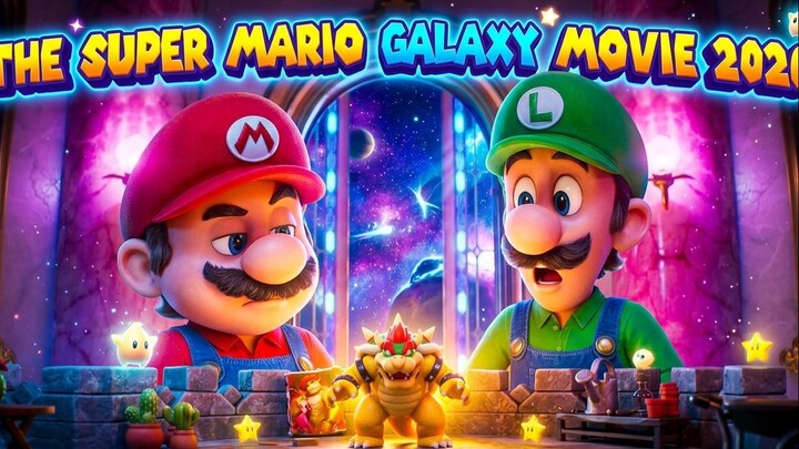 The Super Mario Galaxy Movie 2026 🌌 Petualangan Gila di Luar Angkasa!
