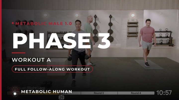 15-MIN Fat Burn Workout for Men 男士全身燃脂跟练 | Metabolic Male 1.0 - Phase 3 Workout A