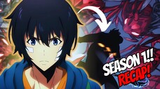 Solo Leveling Season 1 : The Ultimate Recap of Sung Jinwoo's Rise!
