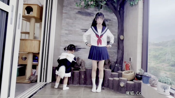 现在跑还来的及  2岁的阳台少女来啦！！！