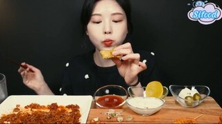 Mì Shin Ramyun, Chapagetti xào, gà rán phủ ớt, bạch tụt, khoai chiên 7 #amthuc