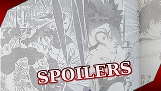 BLACK CLOVER CHAPTER 345 SPOILER LEAKS ASTA TRAINING