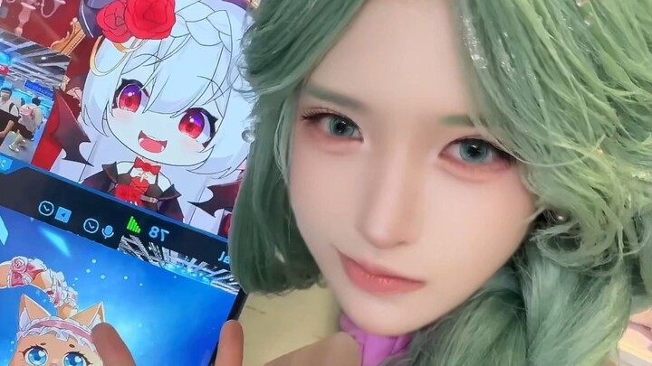 V circle club is awesome with face-stamp collection!