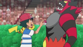 ในหนึ่งลมหายใจ ฉันจะพาคุณกลับไปที่เอซของ Ash ในไพ่สามใบของ Alola - Flaming Roaring Tiger