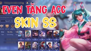 Liên Quân Mobile || Làm Even Tặng Acc Skin SS