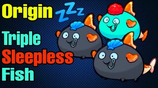 Axie Infinity Origin Sleepless Fish | Cheap Aqua Team | AAA Arena Gameplay (Tagalog)