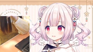 Japanese loli braided pigtails during live broadcast
