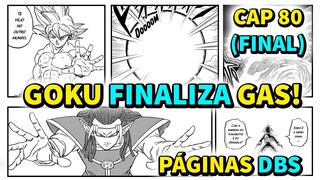 💣 GOKU DERROTOU GAS COM GENKI DAMA DIVINA!!! (FINAL) CAP 80 DRAGON BALL SUPER MANGÁ TEORIA