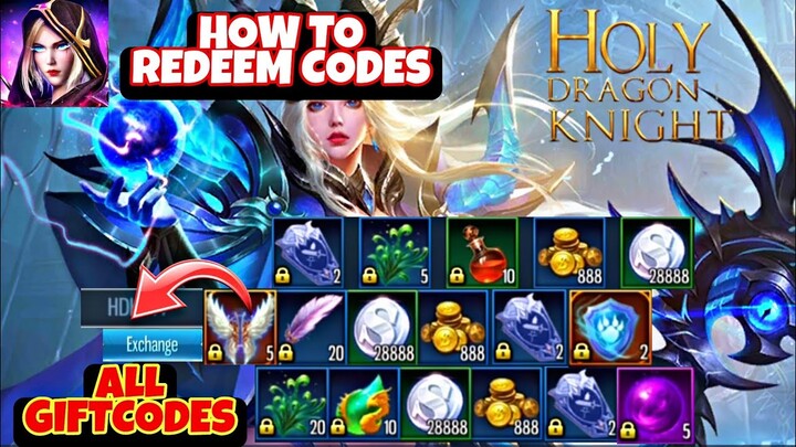 Holy Dragon Knight All 8 Giftcode - How to Redeem Code // Holy Dragon Knight Free Code