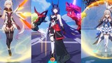 Who is the strongest? Empty VS LeiYu VS LiYu! The battle comparison of the three hershers of the royal family! ! ! --- "Honkai Impact 3"