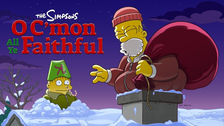 WATCH  The Simpsons: O C'mon All Ye Faithful 2024 - Link In The Description