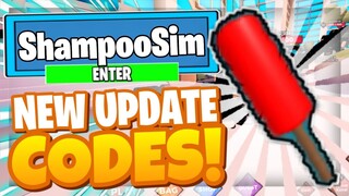 SHAMPOO SIMULATOR CODES! *UPDATE 15* ROBLOX SHAMPOO SIMULATOR CODES