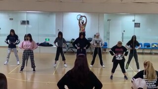 【Wu Zhehan】Seven-member group practice room second edition 20190422 step practice