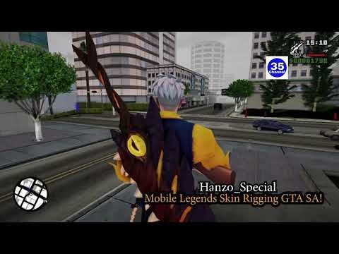 Mobile Legends Skin (Hanzo Special) Rigg GTA San Andreas!