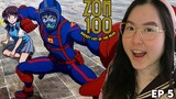 SUPERHERO VS ZOMBIES!! Zom 100: Bucket List of the Dead Episode 5 REACTION + REVIEW | New Anime Fan!