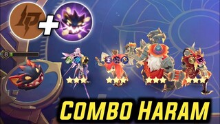 THARZ 3 ABLAZE BOUNTIES CUMA PAKE 4 HERO AUTO WIN‼️ COMBO MAGER TERKUAT MAGIC CHESS MOBILE LEGENDS