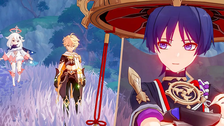 Aether Paimon Nahida และ Scaramouche ก่อตั้ง Alliance - Genshin Impact 333