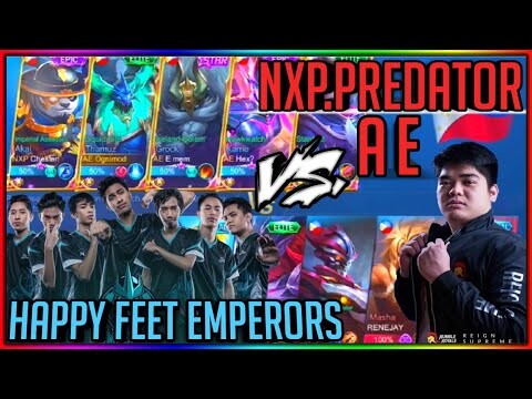 NXP PREDATOR AE VS. HAPPY FEET EMPERORS