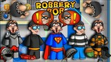 Robbery Bob - All Costumes Funny Video Game Part 95