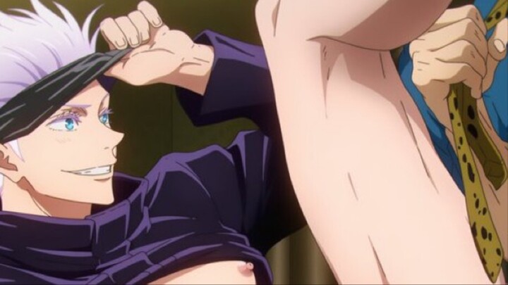 Gojo keenakan di masukin sosis nanami🥵