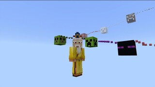 Minecraft / The Mob Parkour Challenge | Mob Head Parkour By Odyssey Builds Part 1