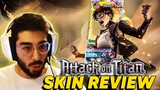 New AOT Collab Skins | Eren Review | Mobile Legends | MobaZane