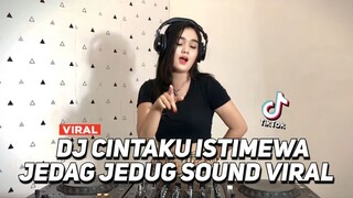 DJ CINTAKU ISTIMEWA X STASIUN CINTA VIRAL TIK TOK JEDAG JEDUG FULL BASS 2023 TERBARU