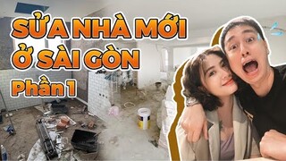 Đập toàn bộ sửa lại nhà tại Sài Gòn Phần 1