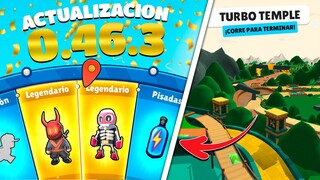 🤩🔥NUEVA ACTUALIZACION de STUMBLE GUYS 0.46.3...SKINS GRATIS y 2 MAPAS NUEVOS🤩