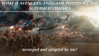 Ledakan! Buka pertempuran terakhir Avengers 4 dengan lagu tema masing-masing superhero.