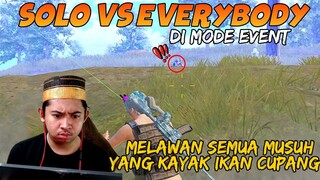SOLO VS SQUAD MODE EVENT!!! MELAWAN SEMUA MUSUH KAYAK IKAN CUPANG!!!!!  | PUBG Mobile