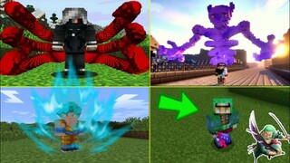 Khi Các Thánh Trong Các Bộ Phim Anime Nổi Tiếng Xâm Chiếm Minecraft Sẽ Như Thế Nào !!!