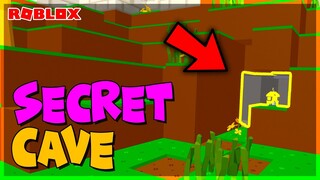 How To Build A SECRET CAVE In SkyBlock - ROBLOX