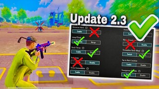 Update 2.3 | Best Settings & Sensitivity to Improve Headshots and Hip-Fire  ✅❌ | PUBG MOBILE / BGMI
