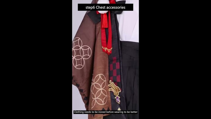 [Tutorial] DokiDoki-SR Game Genshin Impact Aether Doujin Cosplay Costume Kimono Traveler Kong