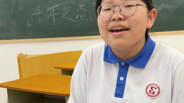 Học sinh lớp 8 thử sức chơi và hát ngẫu hứng bài “Tình Yêu Ngàn Năm” #TìnhYêuNgànNăm #HátKhôngNhạc #