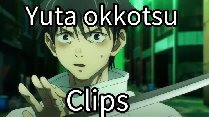 jujutsu kaisen-Yuta okkotsu clips