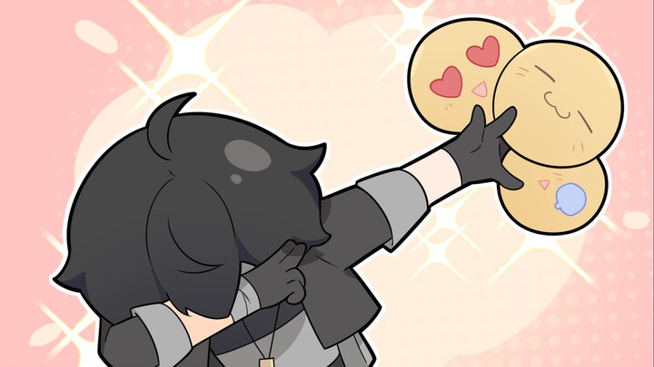 Ah Piao is hitting...what is he hitting?