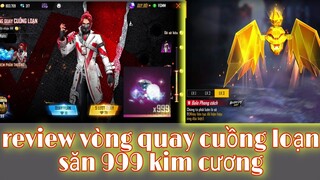 Free Fire| Review Vòng Quay Cuồng Loạn Săn Bác Sĩ Cuồng Loạn Và 999 Kim Cương - Nạp Kim Cương FF