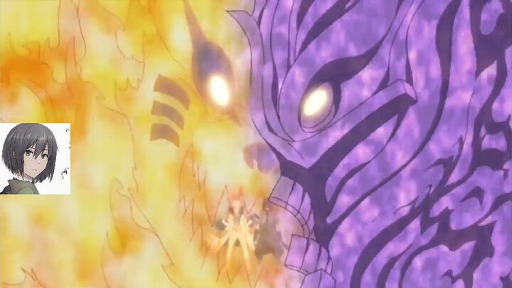 Nruto ,Sasuke and the Allied Shinobi Force Defeats Ten tails Jinchuriki Obito