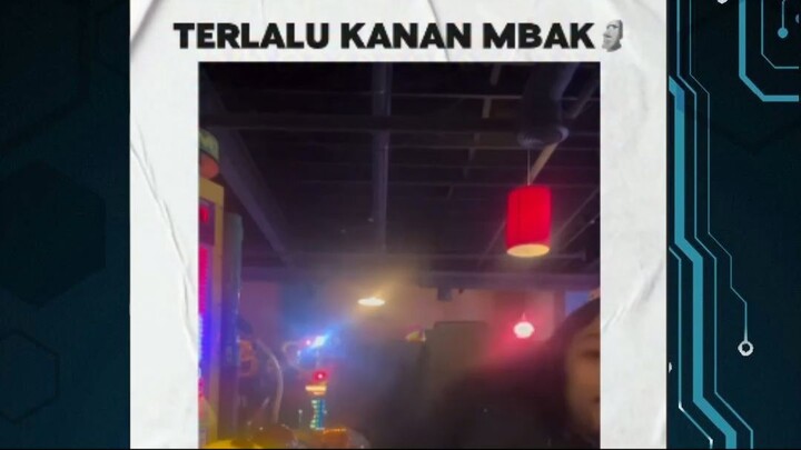 terlalu kekanan