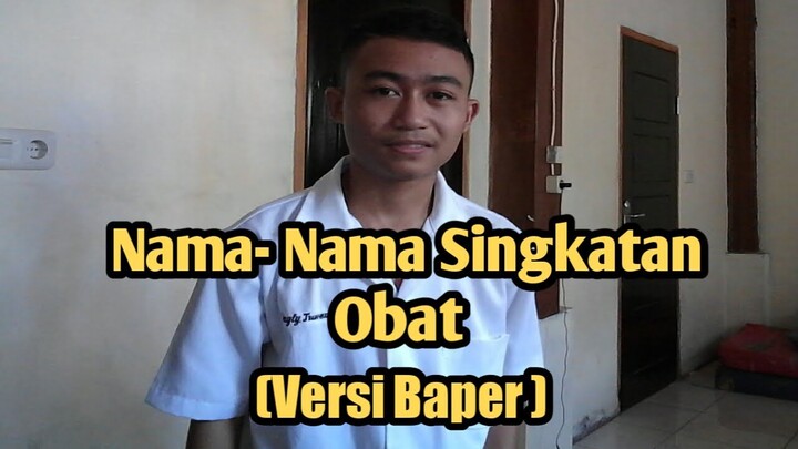 Singkatan Nama Obat Versi Baper 😄