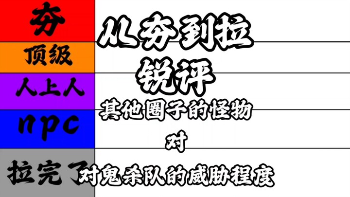 From “Heng” to “La Rui”: A sharp critique of how monsters from other realms threaten the Demon Slaye