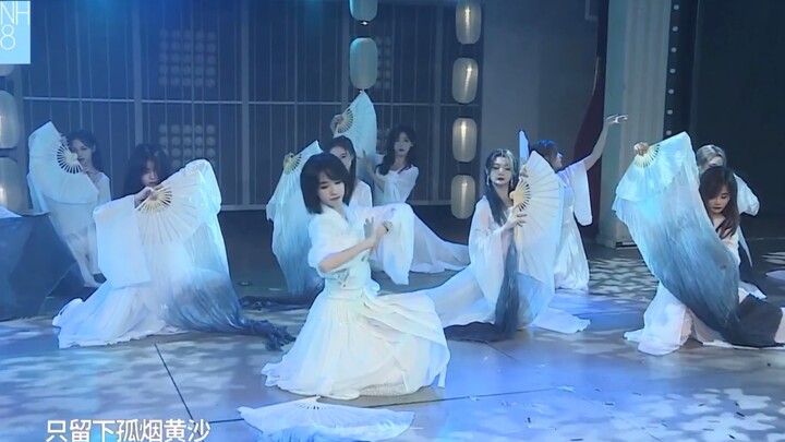 So beautiful! The entire S team performs a classical fan dance! "Ancient Painting" 20211003 "The Mus