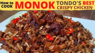 How to Cook MONOK | TONDO Famous SLUMFOOD Chicken Recipe | BEST CRISPY FRIED Chicken Adobo Strips