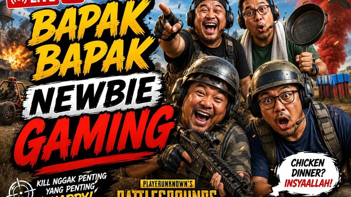 mencoba live stream PUBG